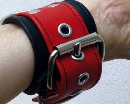 Armband farbig 6 cm breit mit Schnalle