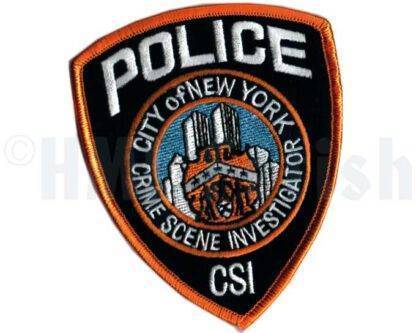 Insigne NYPD CSI