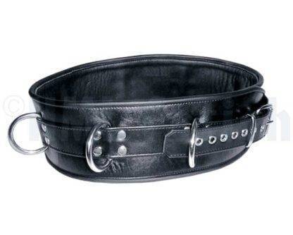 Ceinture de bondage large en cuir