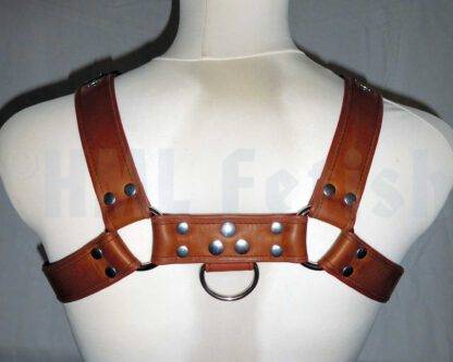 Bulldog-Harness brown