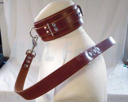 Leather Dogleash brown