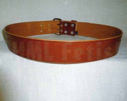 Ceinture en cuir marron