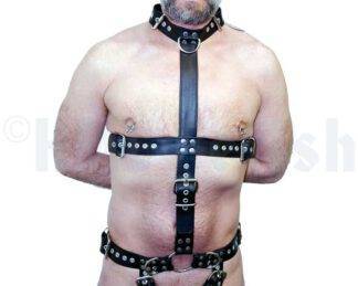 Leather Restraint-Harness