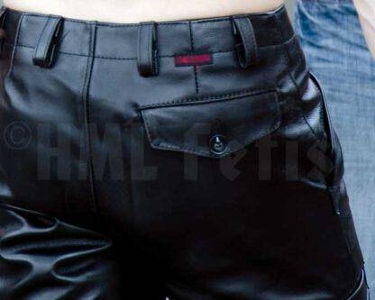 Leather Carpenter Pants