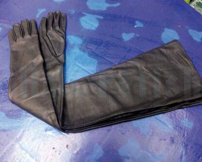 Fetisch-Handschuhe schulterlang (80 cm)