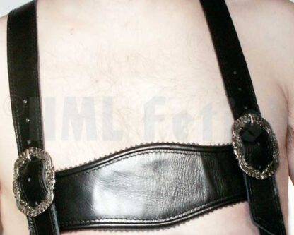 Bavarian Leather Suspenders