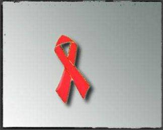 Red Ribbon Pin gratis