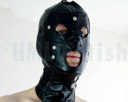 back-laced Leather-Hood