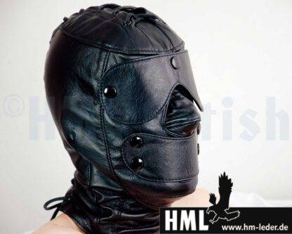 back-laced Leather-Hood