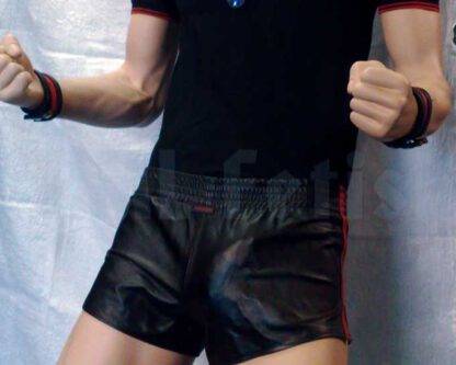 Leather Boxer Short