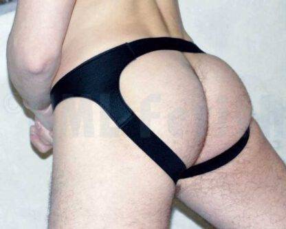 Leather Mesh Jock