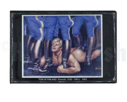 Aimant de Tom of Finland 'trample blue'