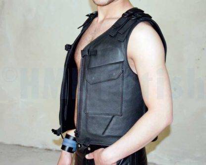 Leather Frag Vest