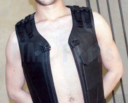 Leather Frag Vest